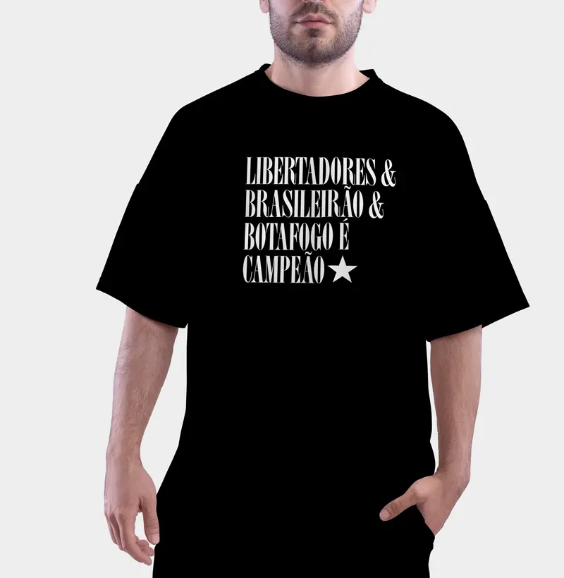 Libertadores & Brasileirão - A Camisa do Doblete Histórico do Botafogo! V2