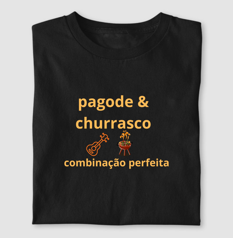 camiseta pagode e churrasco