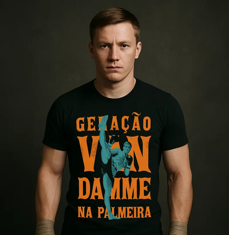VAN DAMME NA PALMEIRA | Camiseta