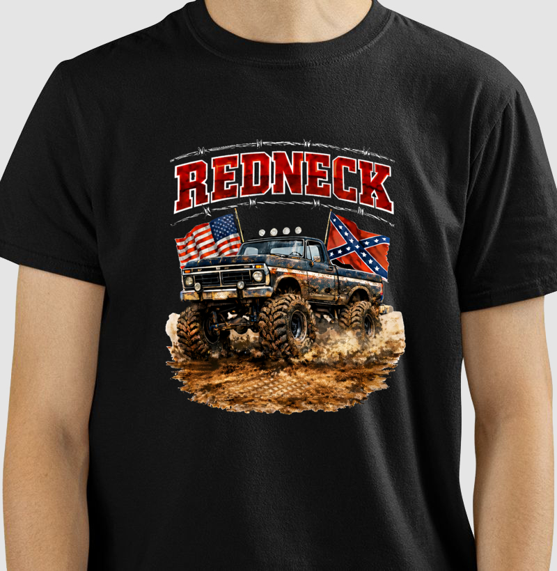 Camiseta Redneck Mud Truck