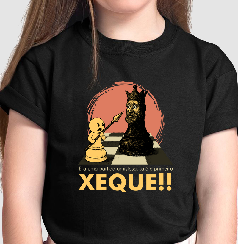 Era uma partida amistosa até o primeiro xeque!