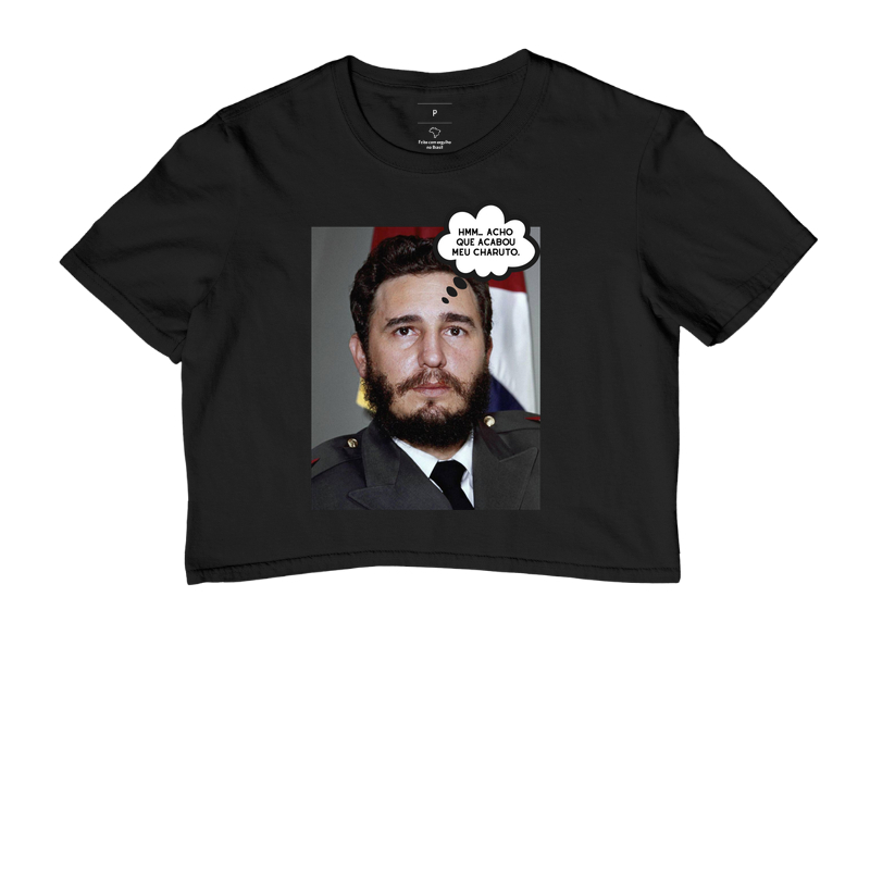 Hmm..…acho que acabou meu charuto. - Fidel Castro