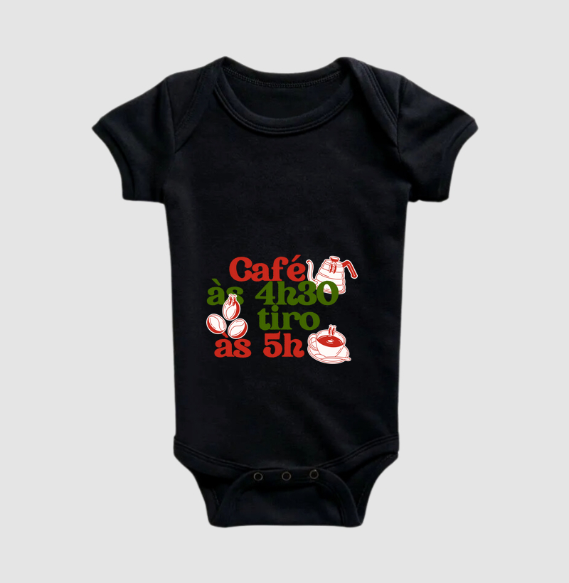 Café às 4h30, tiro às 5h