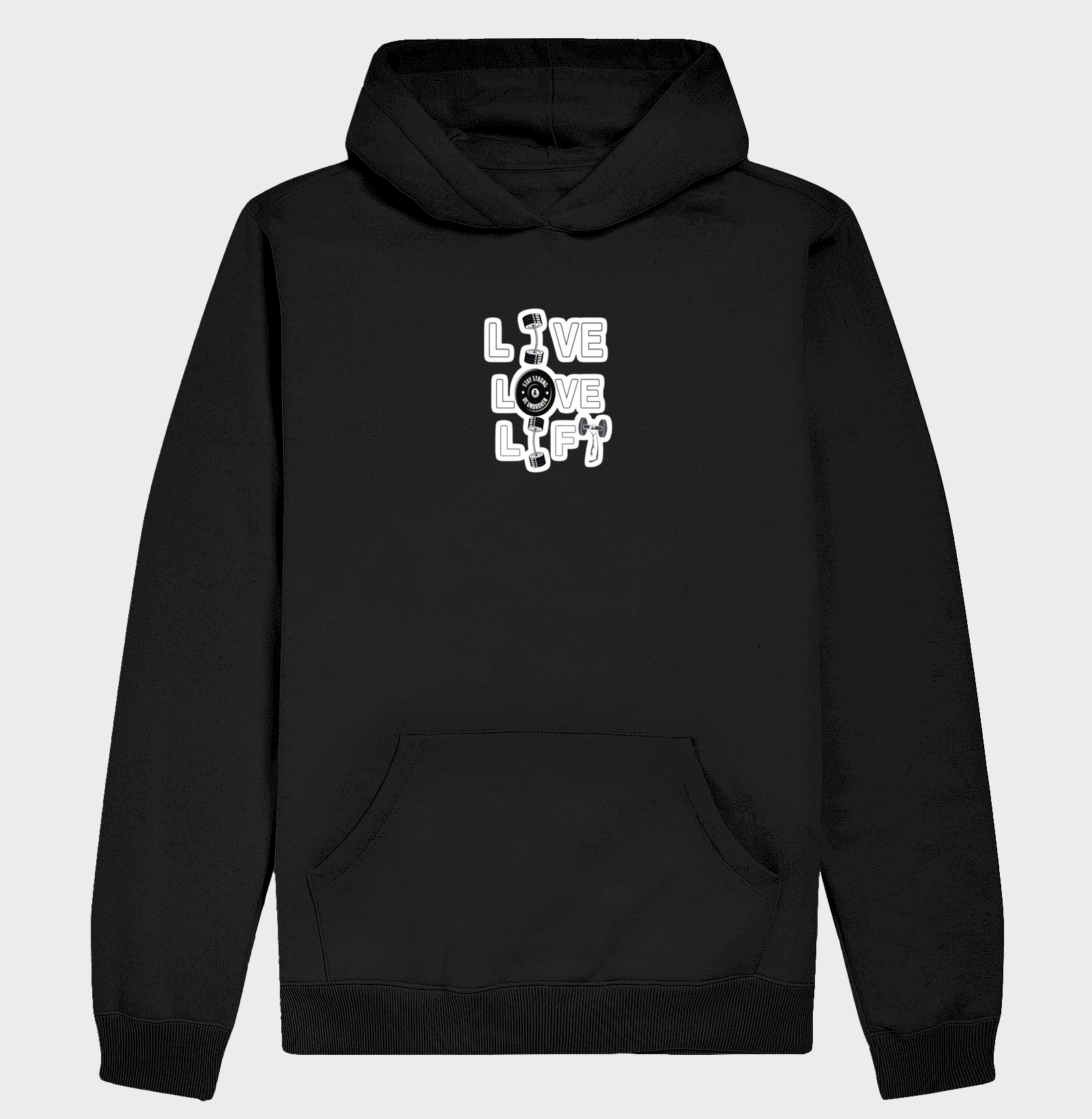 Camiseta Live, Love and Lift