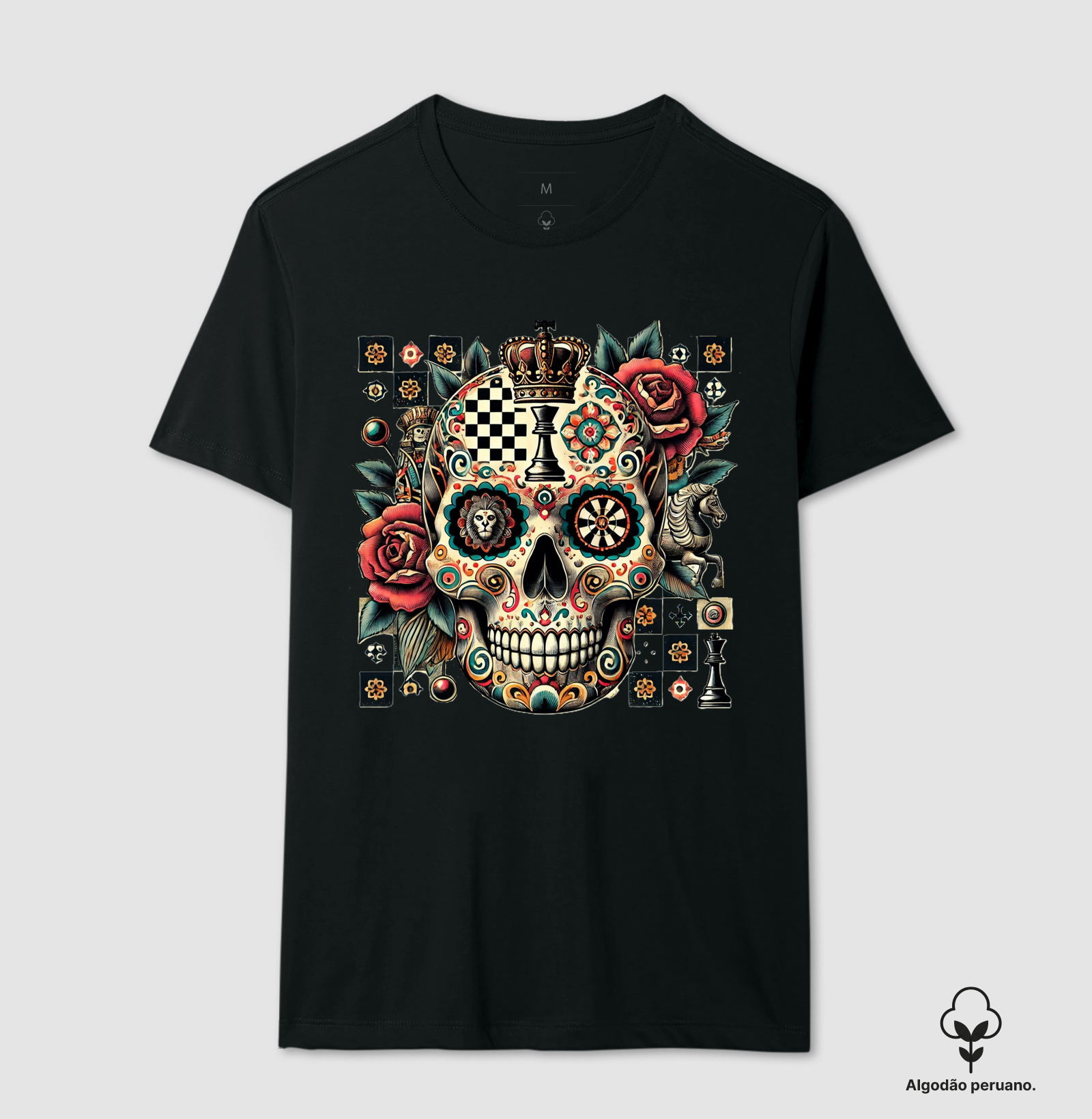 Caveira de Los Muertos Xadrez 2