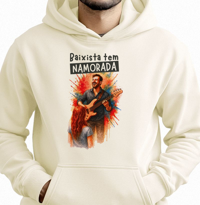 Moletom Baixista tem Namorada