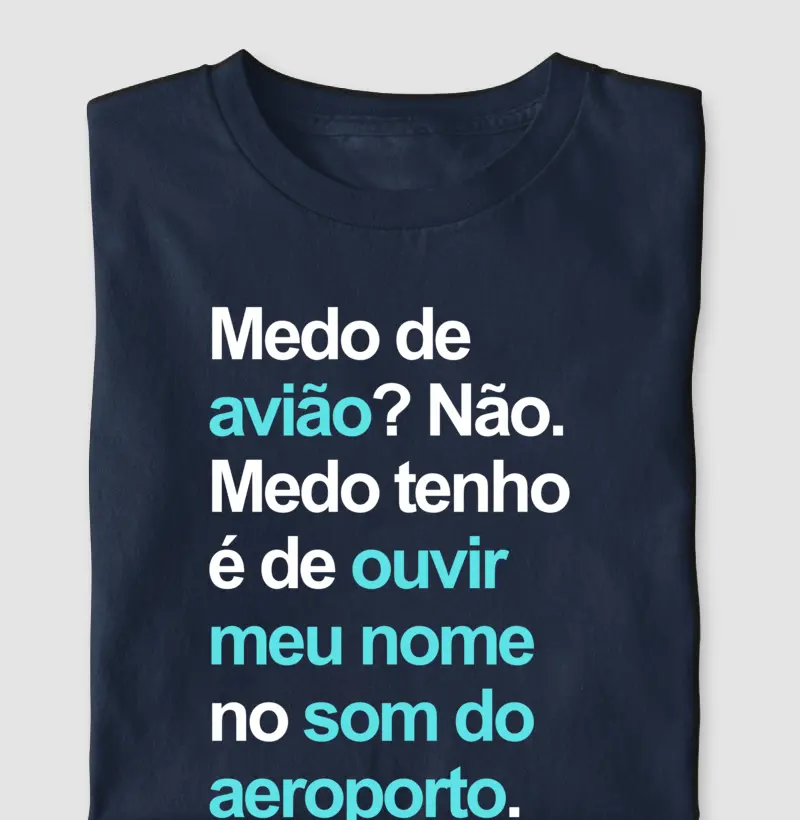 Ouvir meu nome no som do aeroporto
