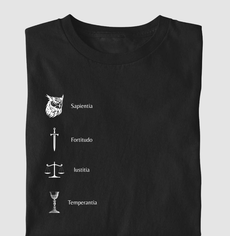 Camisetas Virtudes Estoicas
