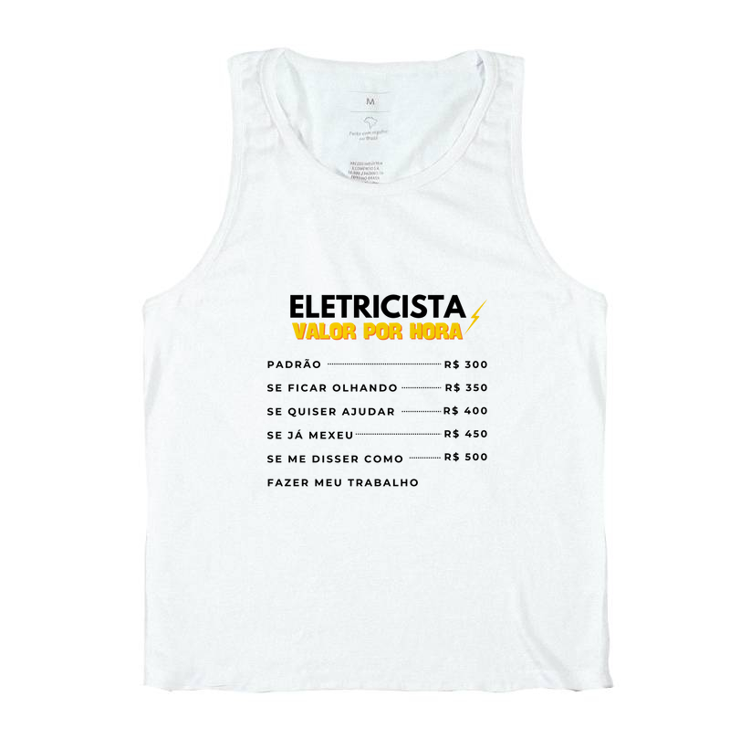 Camiseta Valorize o Eletricista