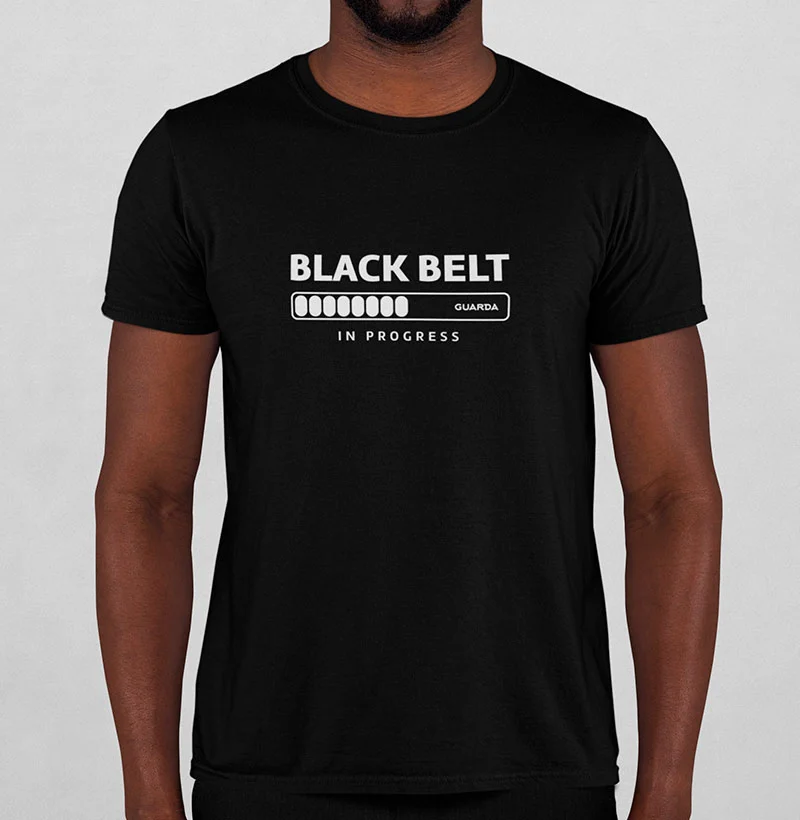 Camiseta Black Belt in Progress