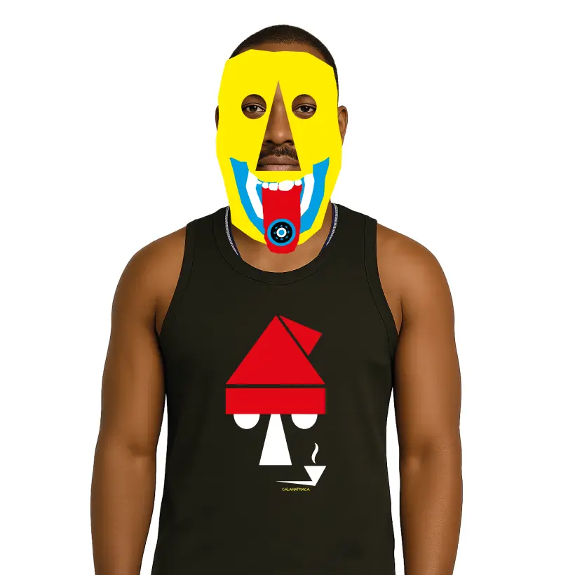 CAMISETA MÁSCARA SACI