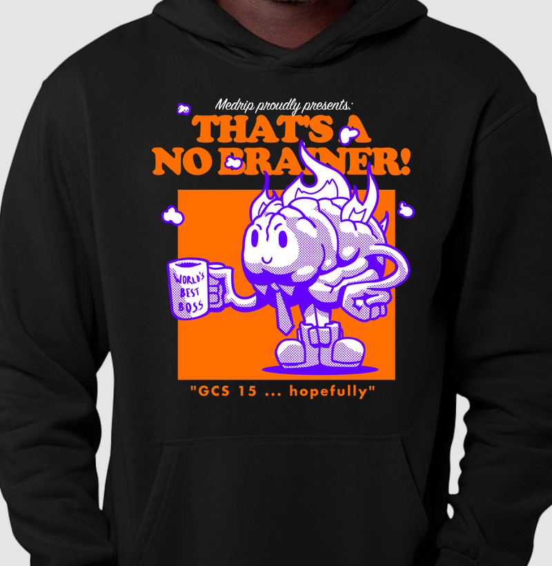 No Brainer Moletom Hoddie