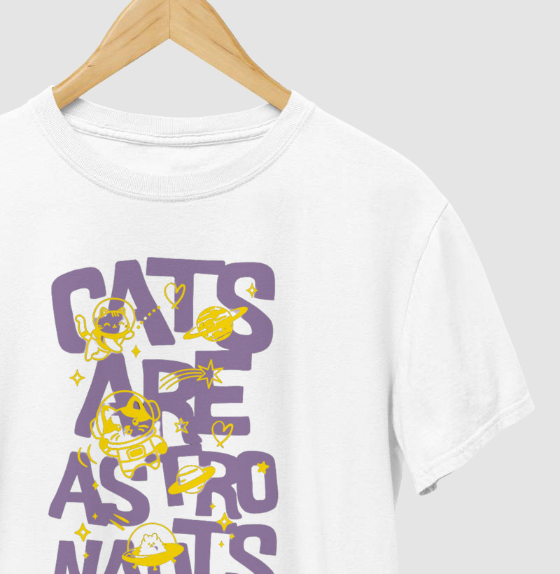 Camiseta Feminina -Cats-