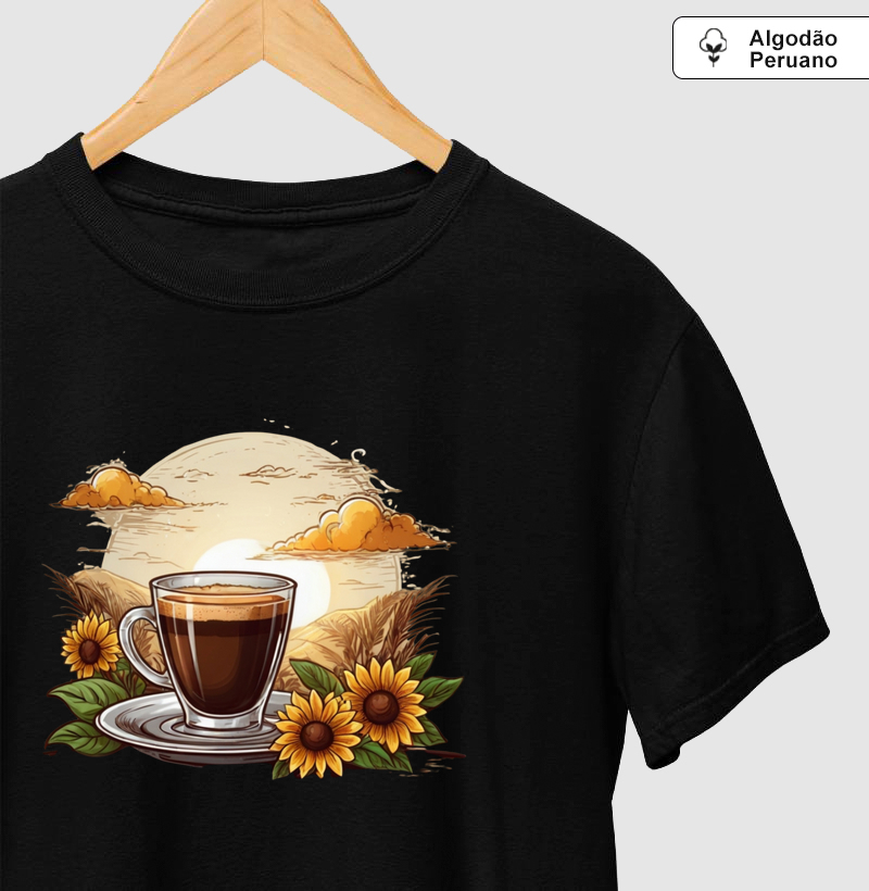 Café com flores