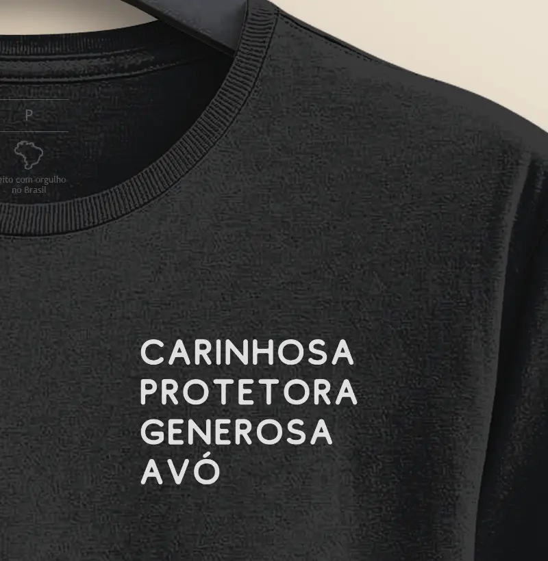 Carinhosa protetora generosa avó