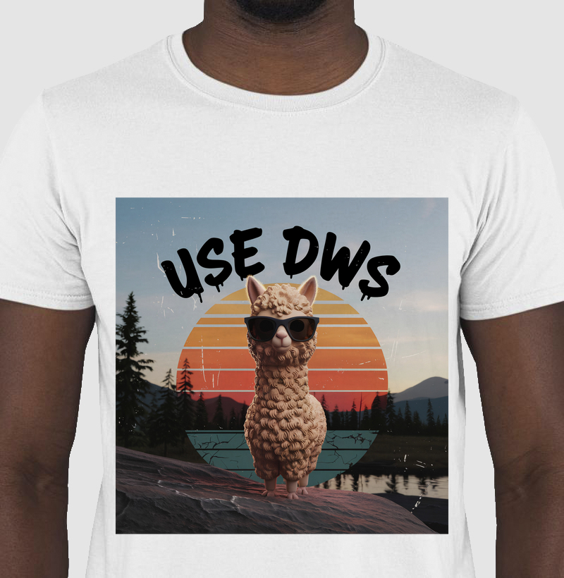 Camiseta Alpaca Sunset