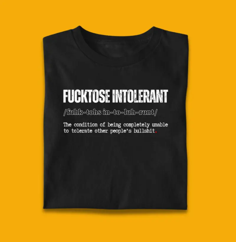 Fucktose Intolerant