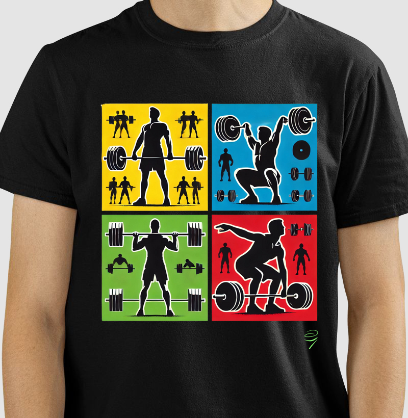 Camiseta Masculina Movimentos II