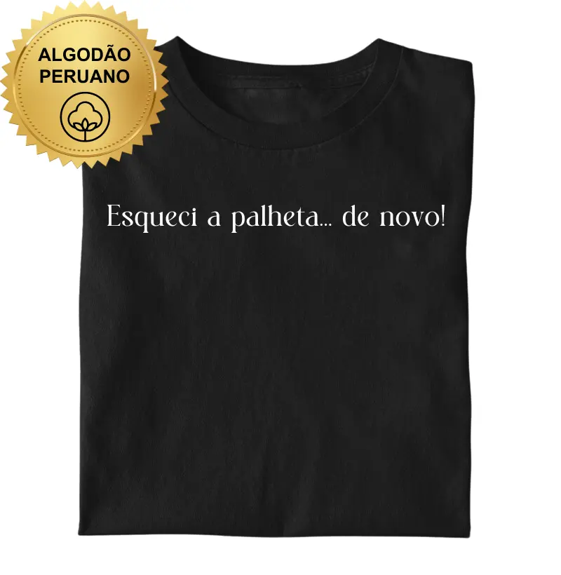 Esqueci a palheta, de novo!