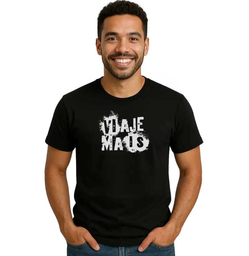 Camiseta Viaje Mais Vek Black