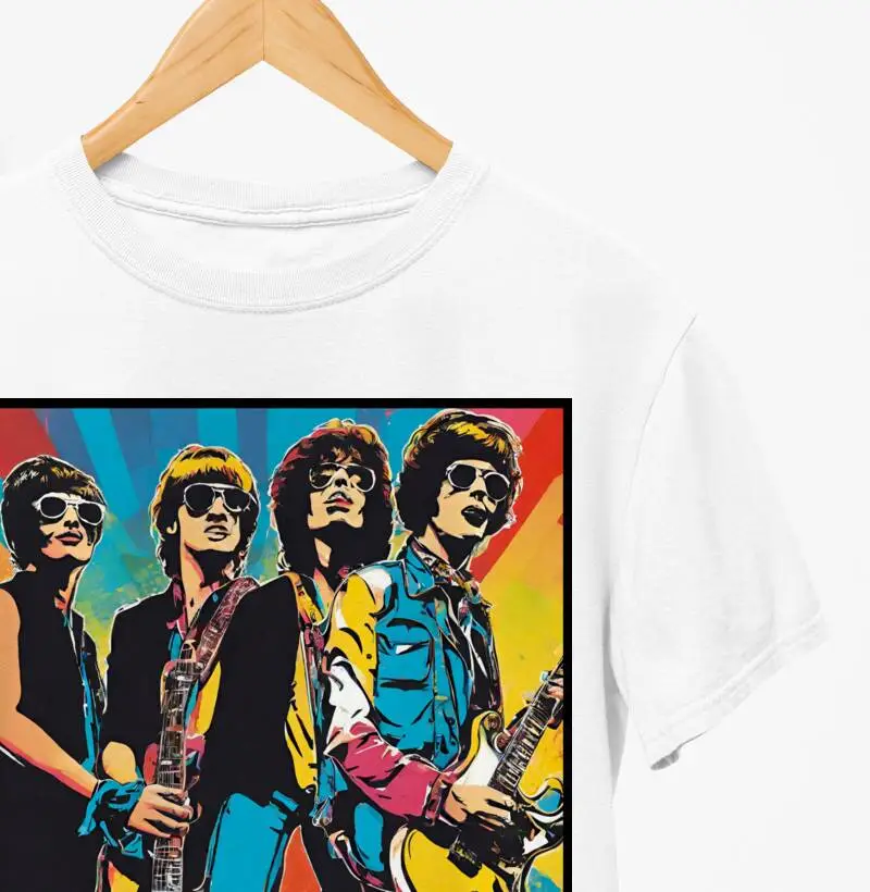 Camiseta Reserva Ink - Banda de Rock Pop Art