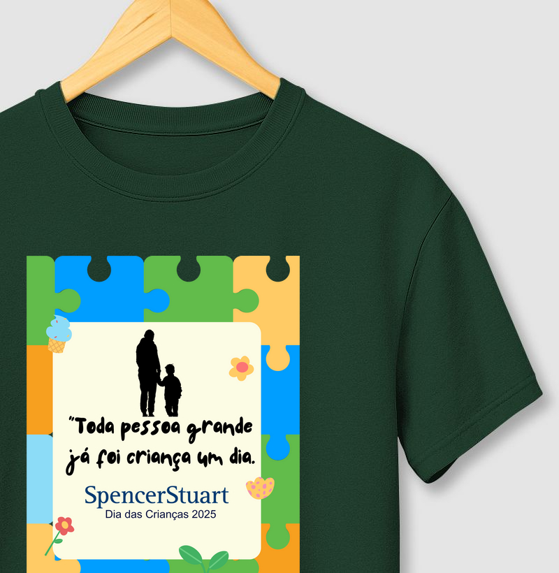Camiseta Adulto Algodão Spencer Stuart 2025