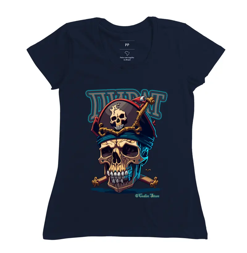CAMISETA SKULL PIRATE