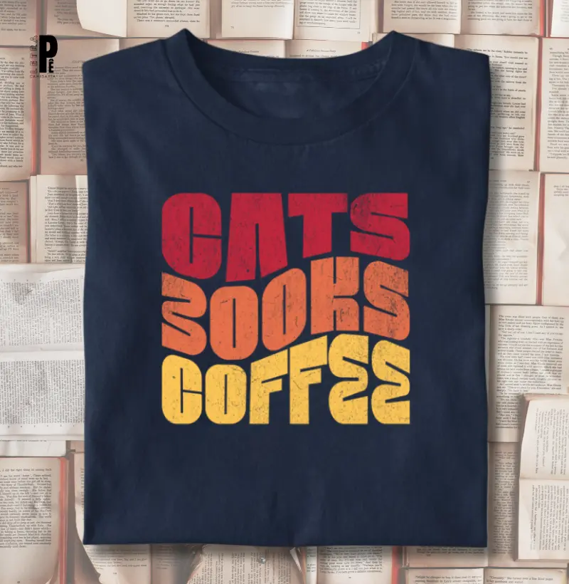 Cats, Books, Coffee