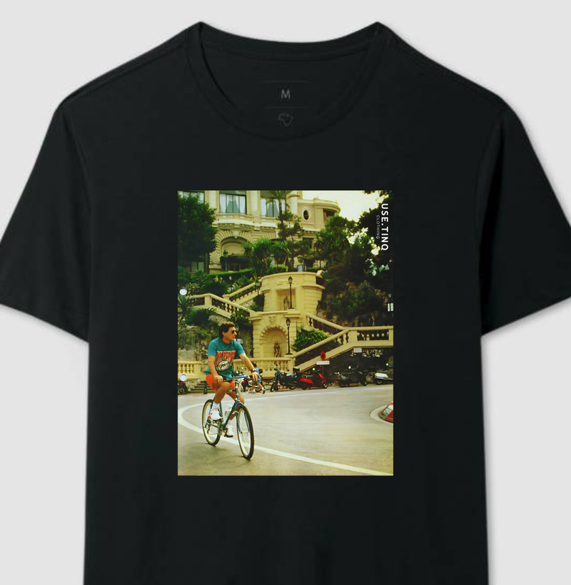 Camiseta Ayrton Senna - Mônaco