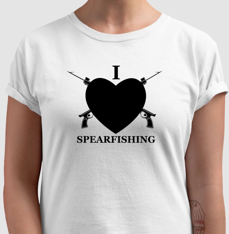 Camiseta I Love Spearfishing
