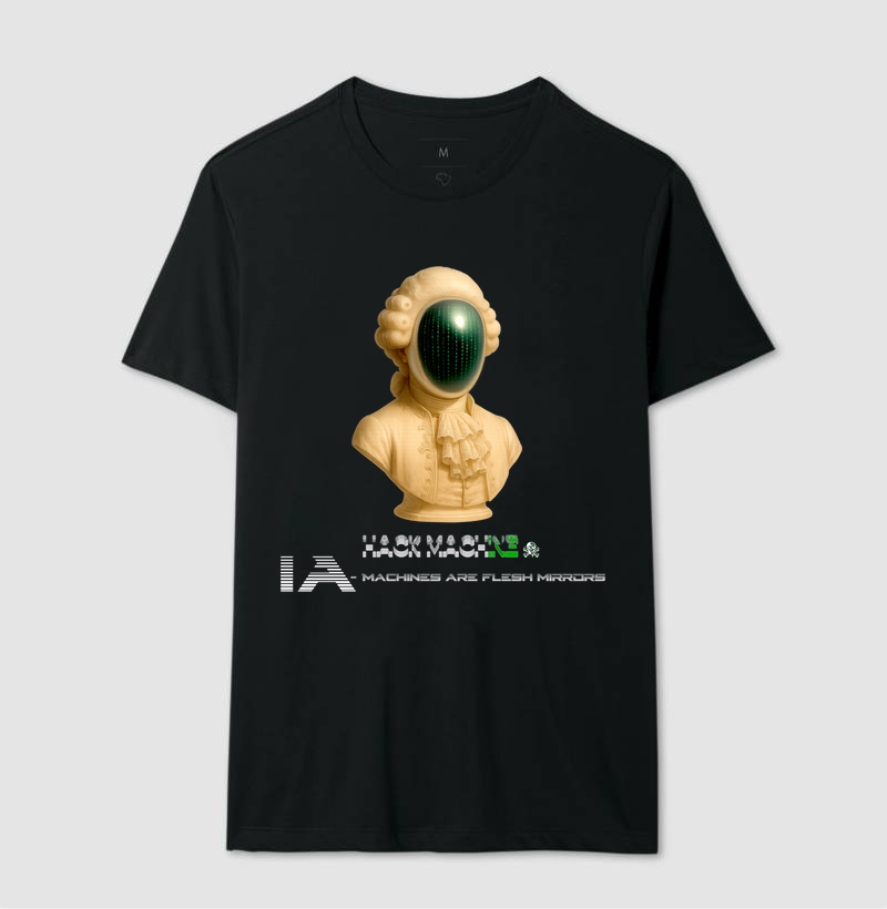 Camiseta Machines Are Flesh Mirrors - BioCircuit™ - Hack Machine