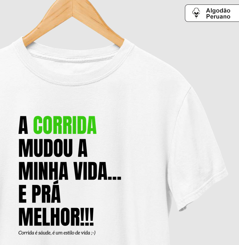 A corrida mudou minha vida...