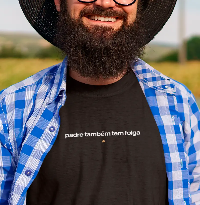 Padre também tem folga