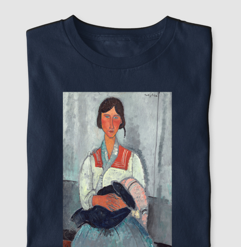 Gypsy Woman with Baby - Amedeo Modigliani