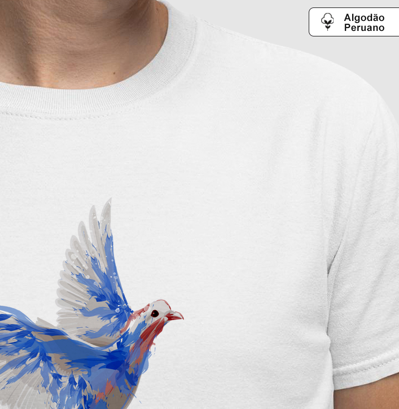 Estampa Oxalá Meu Pai Branco Masc.