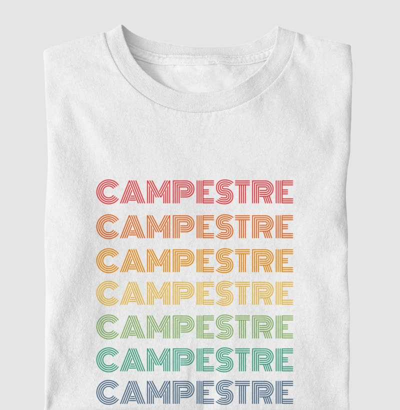 Campestre Letreiro Retrô