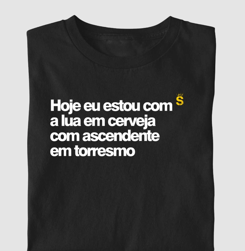 Lua em cerveja 