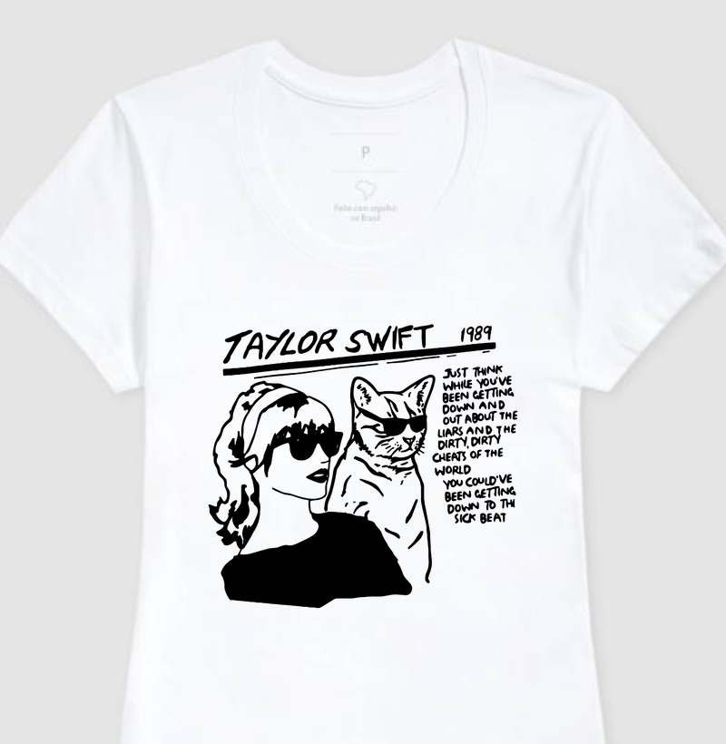 T-SHIRT ESTAMPADA TAYLOR SWIFT