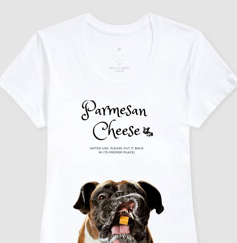 Camiseta Parmesan Cheese
