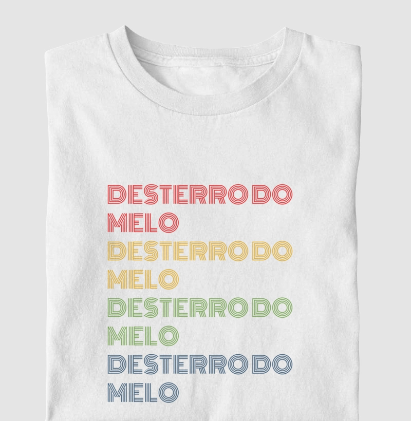 Desterro do Melo Letreiro Retrô