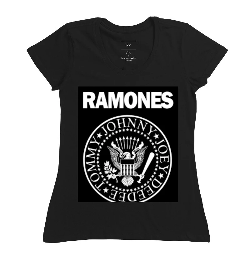 camisa ramones fem