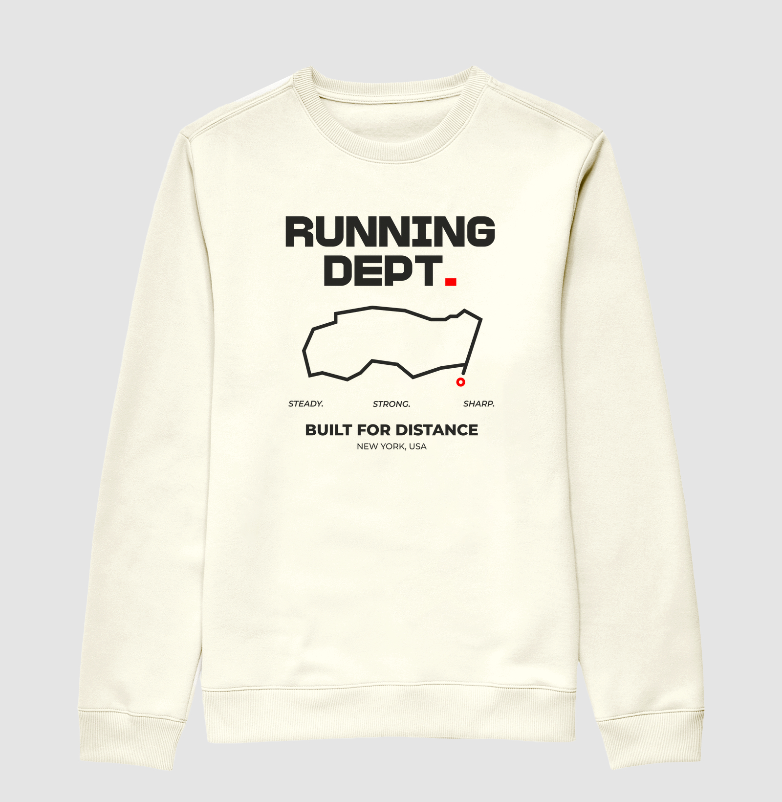 Running Dept. Built for distance