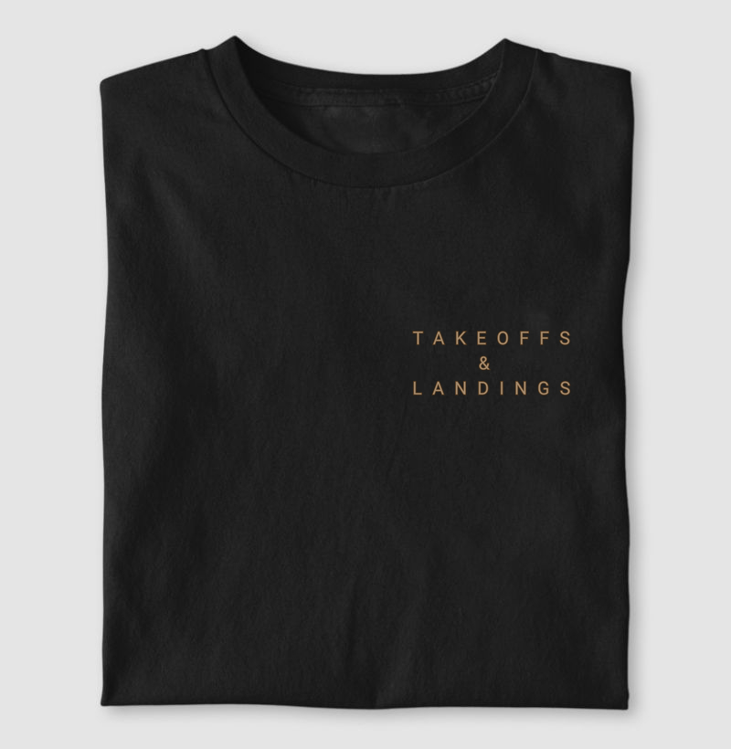 Camiseta Takeoffs and Landings 