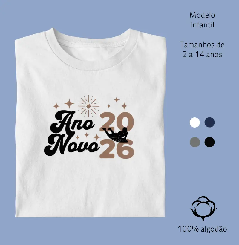 Feliz 2026 Bodyboard (Infantil)