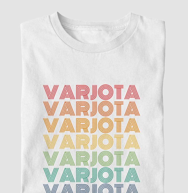 Varjota Letreiro Retrô