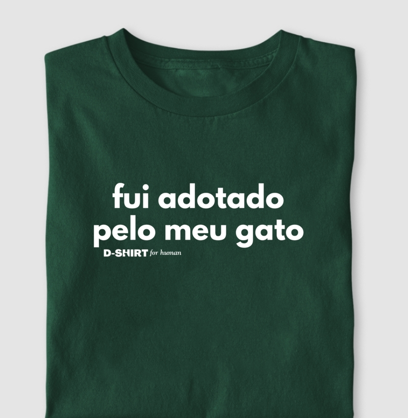 fui adotado pelo meu gato