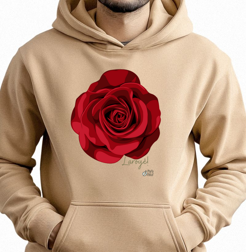 Hoodie Moletom Rosa de Pombagira Maria Patuá