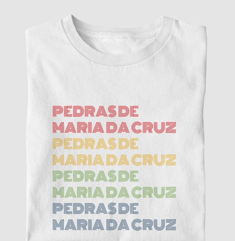 Pedras de Maria da Cruz Letreiro Retrô