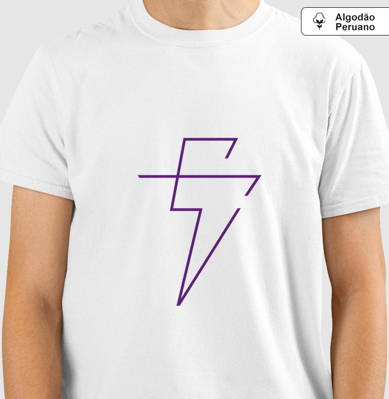 Camiseta Algodão Peruano Oficial Eloy Casagrande #03 - Branca Manga Curta