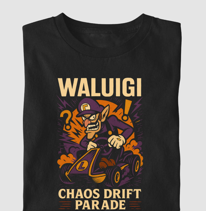 Waluigi Chaos Drift Mario Kart Rock Collection